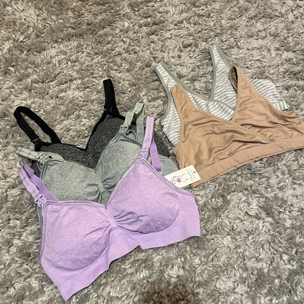Angelhood & Secret Treasures Nursing Bras (5)